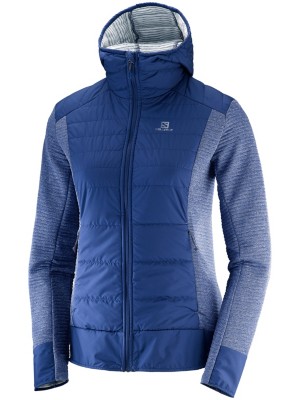 Medieval Hooded Nice Right Blue Fleece Hybrid Salomon Jacket wxXEff6v
